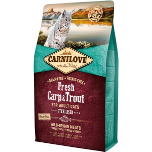 CARNILOVE CAT Fresh Carp and Trout - Sterilised
