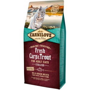 CARNILOVE CAT Fresh Carp and Trout - Sterilised