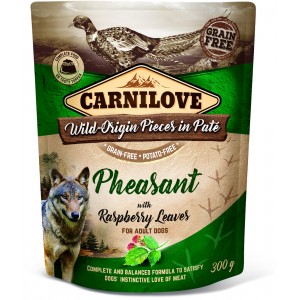 CARNILOVE DOG Pouch Pheasant and Raspberry 300g