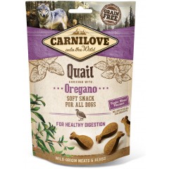 CARNILOVE DOG Snack Soft Qual and Oregano 200g