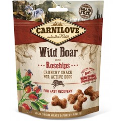 CARNILOVE DOG Snack Crunchy Wild Boar and Rosehips 200g