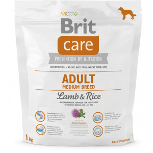 BRIT CARE Adult Medium Breed Lamb & Rice