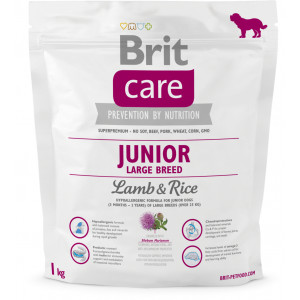 BRIT CARE Junior Large Breed Lamb & Rice