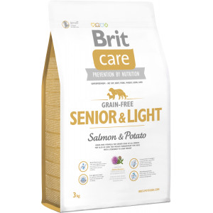 BRIT CARE Grain-Free Senior & Light - Salmon & Potato