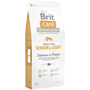 BRIT CARE Grain-Free Senior & Light - Salmon & Potato