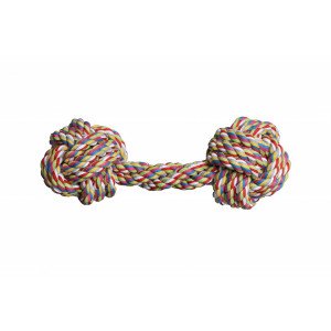PET NOVA Hantel ze sznura bawełnianego 25cm