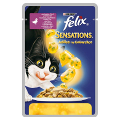 FELIX Sensations - Kaczka ze szpinakiem w galaretce 100g