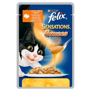 FELIX Sensations Sauce Surprise - Indyk w sosie o smaku bekonu