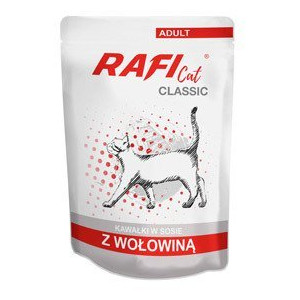 RAFI Classic dla Kota z Wołowiną 85g (saszetka)