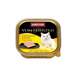 ANIMONDA Cat Vom Feinsten dla kastratów - Indyk z żółtym serem