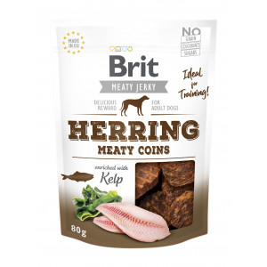 BRIT JERKY Herring Meaty Coins 80g