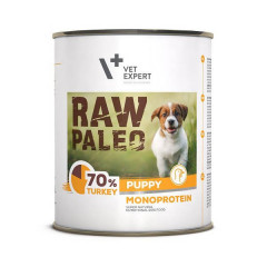 RAW PALEO Puppy Turkey Monoprotein 800g