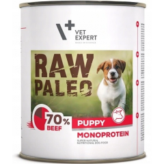 RAW PALEO Puppy Beef Monoprotein 800g