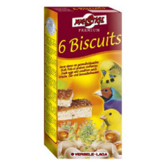 VERSELE-LAGA Prestige Biscuit Condition Seeds - biszkopty z ziarnami kondycjonującymi dla ptaków 6 szt.