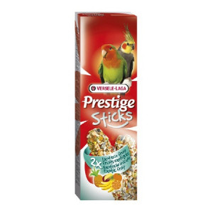VERSELE-LAGA Prestige Sticks Big Parakeets Exotic Fruit - kolby