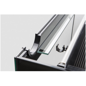 AQUAEL szafka GLOSSY CUBE 50 czarna