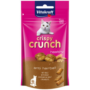 VITAKRAFT Crispy Crunch Anti Hairball with Malt 60g - Przysmaki ze słodem