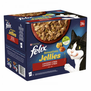 FELIX Sensations Jellies Wiejskie smaki w galaretce 24x 85g