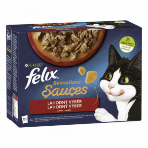 FELIX Sensations Sauces Wiejskie smaki w sosie 12x 85g