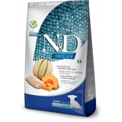 FARMINA ND Dog Ocean Cod, Pumpkin, Cantaloupe Melon Puppy Mini 800g