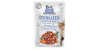 BRIT CARE CAT Fillets in jelly Sterilized Duck and Turkey 85g (saszetka)