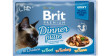 BRIT PREMIUM CAT Dinner Plate Gravy saszetki w sosie (4x 85g)