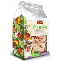 VITAPOL Vita Herbal dla gryzoni i królika - mix jabłkowy 100g