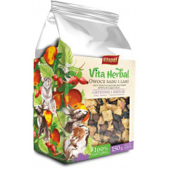 VITAPOL Vita Herbal dla gryzoni i królika - owoce z sadu i lasu 150g