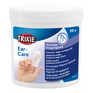 TRIXIE Ear Care Czyste uszy - nakładki na palce 50 szt.