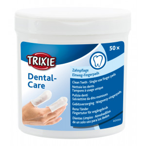 TRIXIE Dental Care Czyste zęby - nakładki na palce 50 szt.