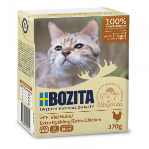 BOZITA Kurczak - kawałeczki mięsa dla kotów 