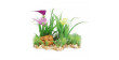TRIXIE Dekoracja akwarium - Sztuczna roślina w żwirku 13cm