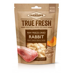 CARNILOVE True Fresh Raw Freeze-Dried Rabbit and Pumpkin 40g