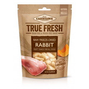 CARNILOVE True Fresh Raw Freeze-Dried Rabbit and Pumpkin 40g