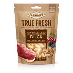 CARNILOVE True Fresh Raw Freeze-Dried Duck and Red Fruits 40g