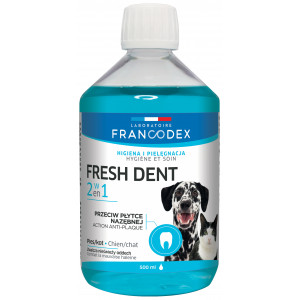 FRANCODEX Fresh Dent - płyn do higieny jamy ustnej dla psów i