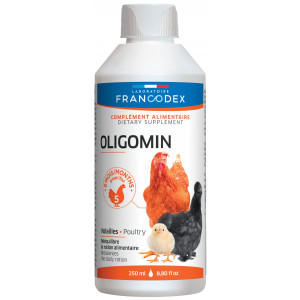 FRANCODEX Oligomin preparat dla drobiu wspomagający wzrost 250ml