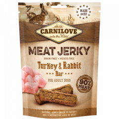 CARNILOVE JERKY Turkey and Rabbit Bar 100g