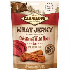 CARNILOVE JERKY Chicken and Wild Boar Bar 100g