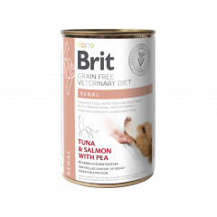 BRIT Grain Free Veterinary Diets Dog Can Renal 400g (puszka)
