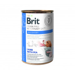 BRIT Grain Free Veterinary Diets Dog and Cat Can Recovery 400g