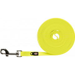 TRIXIE Smycz do tropienia Easy Life (M-L 5 m / 13 mm) - neonowy żółty