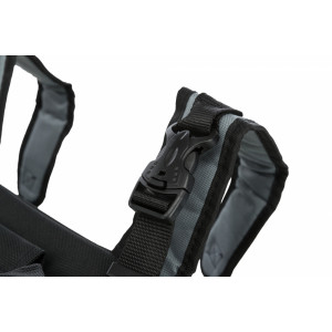 TRIXIE Plecak Connor do 8 kg (42 × 29 × 21 cm) - czarny / szary