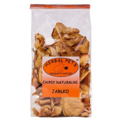 HERBAL PETS Chipsy Naturalne - Jabłko 100g