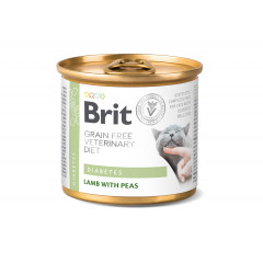 BRIT Grain Free Veterinary Diets Cat Can Diabetes 200g (puszka)