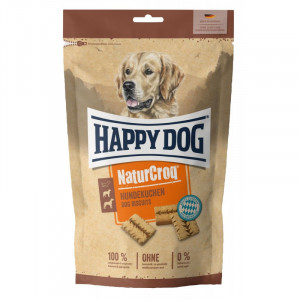 HAPPY DOG NATURCROQ Hundekuchen - ciastka pieczone dla średnich i dużych psów 700g