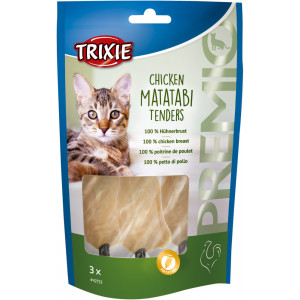 TRIXIE Przysmak PREMIO Chicken Matatabi Tenders, kurczak, 3szt w opak. 55g