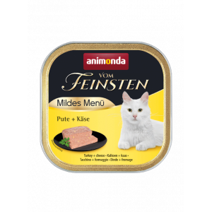 ANIMONDA Cat Vom Feinsten Mild Menu Adult - indyk ser 100g