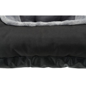 TRIXIE Fotelik fotel samochodowy dla psa (50 x 40 x 50 cm) - czarny / szary