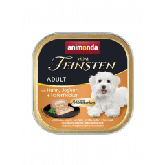 ANIMONDA Dog Vom Feinsten Adult Gourmet Centre z kurczakiem, jogurtem i płatkami owsianymi